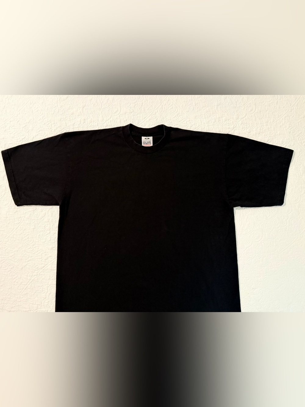 Pro Club Heavyweight T Shirt | Black | 2XL | 100% Cotton Classic Blank Tee